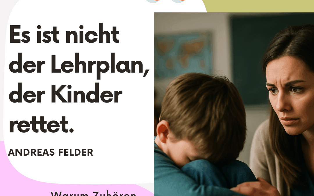 Es ist nicht der Lehrplan, der Kinder rettet